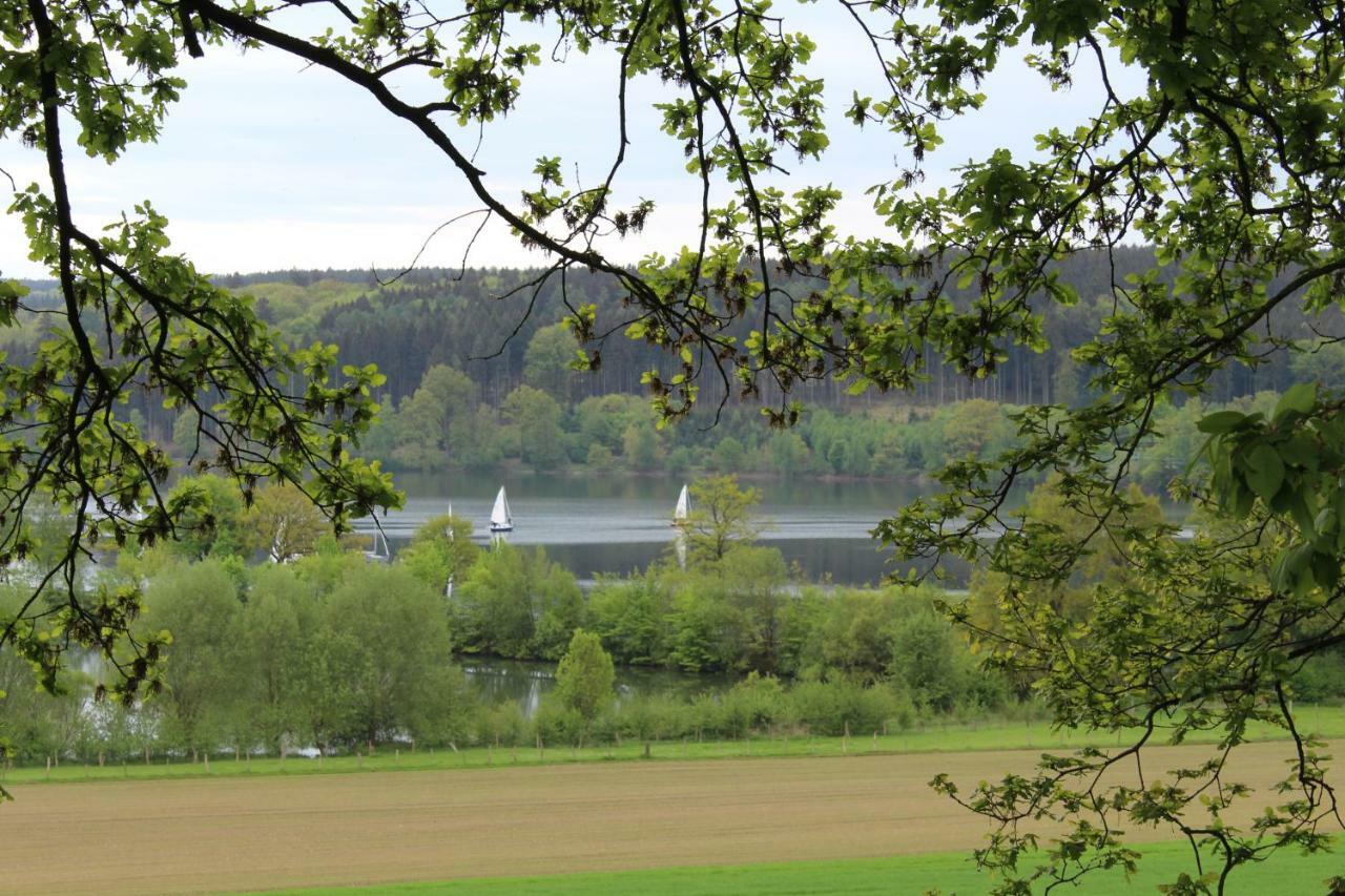 Ferienwohnung "Am Fischteich" Möhnesee المظهر الخارجي الصورة